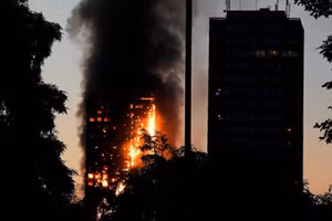 Chung cư Carina Plaza (đường Võ Văn Kiệt, Q.8, TPHCM) ngày 23/3/2018.