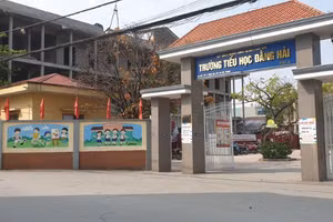 Khu A, Trường Tiểu học Đằng Hải sẽ chuyển giao thành Trường THCS Đằng Hải trong năm học tới.