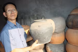 Nghề làm gốm ở Hiển Lễ đã kết thúc.