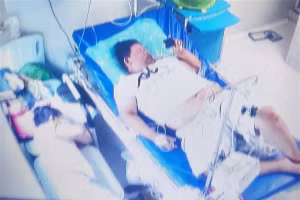 Bệnh nhi béo phì từng rơi vào nguy kịch khi mắc Covid-19. Ảnh: Bệnh viện Nhi đồng TP Hồ Chí Minh.