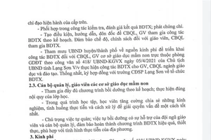 Thu tiền của GV trong bồi dưỡng thường xuyên tại Lạng Sơn: Điều chỉnh việc vì “không phù hợp”