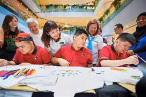 Các trường giáo dục đặc biệt cho phép trẻ em có nhu cầu đặc biệt được học theo cách có lợi nhất. Ảnh: Thestar