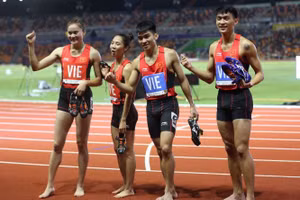 Thể thao Việt Nam hy vọng đội tiếp sức hỗn hợp của điền kinh sẽ làm nên lịch sử ở vòng loại Olympic.