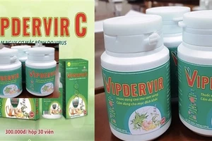 Sản phẩm Vipdervir và Vipdervir C chỉ khác nhau chữ “C”.