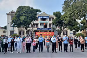 Các ca mắc Covid-19 tại Hải Dương được công bố khỏi bệnh. Ảnh: Bộ Y tế cung cấp.