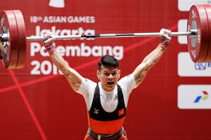 Hy vọng mong manh giành huy chương được đặt lên vai lực sỹ Thạch Kim Tuấn.