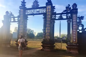 Thành Đồ Bàn – Hoàng Đế, nơi hai lần được chọn làm kinh đô. Ảnh: Lê Đình Đức