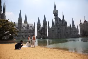 Trào lưu xây lâu đài xa hoa như cổ tích của người giàu Trung Quốc