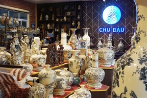 Sản phẩm gốm Chu Đậu.