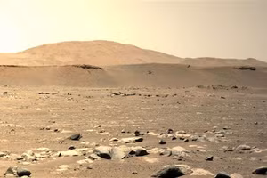 Bề mặt khắc nghiệt của sao Hỏa.