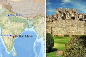 Vùng đất Golconda nhỏ bé từng là thủ phủ kim cương thế giới .