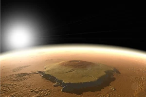 Olympus Mons là ngọn núi lửa trẻ nhất trong số các núi lửa lớn trên sao Hỏa.