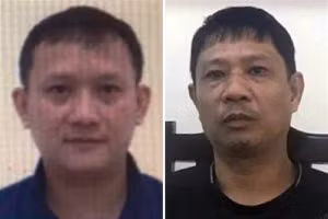 Bị can Bùi Quang Huy và anh trai ruột là bị cáo Bùi Quốc Việt.