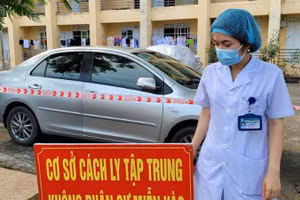 Cơ sở cách ly tập trung tại Thuận Thành (Bắc Ninh). Ảnh: Bộ Y tế cung cấp.
