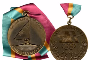 Huy chương Olympic Los Angeles 1984.