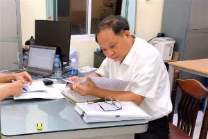 Ông Tất Thành Cang làm việc tại cơ quan điều tra.