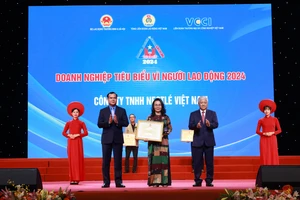 Vinh danh 'Doanh nghiệp vì người lao động' năm 2024