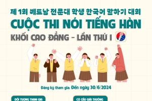 Phát động cuộc thi nói tiếng Hàn cho sinh viên các trường cao đẳng toàn quốc