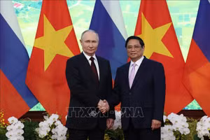 Thủ tướng Phạm Minh Chính hội kiến Tổng thống Liên bang Nga Vladimir Putin