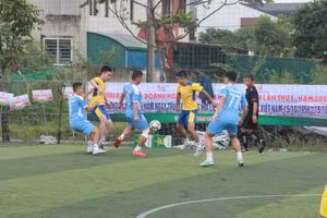 Màn tranh tài nghẹt thở tại Giải bóng đá Doanh nghiệp, doanh nhân Hà Tĩnh 