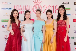 Top 3 Hoa hậu Việt Nam 2016 hội ngộ khoe sắc sau 2 năm đăng quang