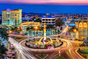 Ngã 6 Buôn Ma Thuột (ảnh: IT).