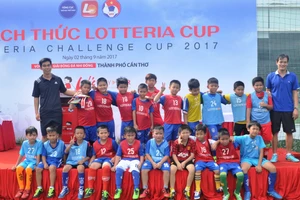 Cần Thơ: Hào hứng giải bóng đá “Thách thức Lotteria Cup 2017”