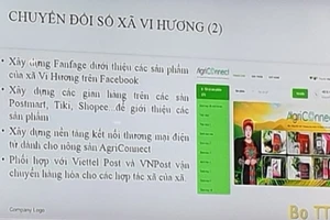 Diễn giải mô hình chuyển đổi số ở xã Vi Hương, huyện Bạch Thông, tỉnh Bắc Cạn