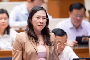 Đại biểu Nguyễn Thị Yến Nhi - Đoàn ĐBQH tỉnh Bến Tre.