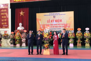 Lễ kỷ niệm 40 năm ngày Nhà giáo Việt Nam 20/11/1982 - 20/11/2022 của Trường Đại học Sư phạm Thể dục Thể thao Hà Nội.