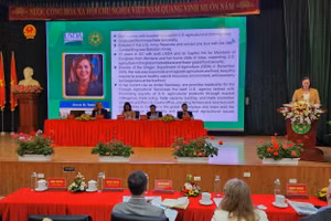 Tọa đàm diễn ra tại Học viện Nông nghiệp Việt Nam.