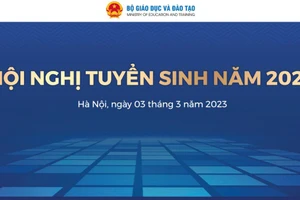 Ngày 3/3 diễn ra Hội nghị tuyển sinh đại học, cao đẳng năm 2023