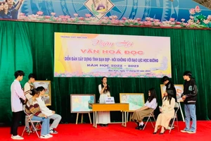 Ngày hội văn hóa đọc của Trường THPT Bắc Kạn.