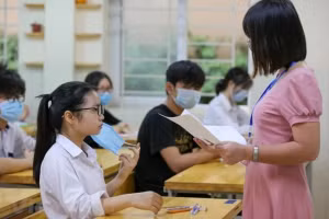 Thí sinh tham gia thi tốt nghiệp THPT năm 2022. Ảnh: Internet.