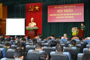 Toàn cảnh hội thảo.