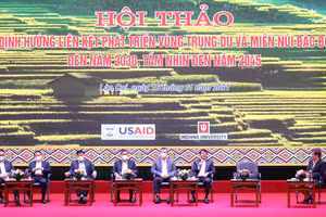 Hội thảo “Định hướng phát triển nhanh và bền vững vùng Trung du và miền núi Bắc bộ năm 2030, tầm nhìn đến năm 2045”.