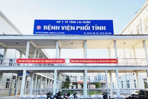 Bệnh viện Phổi tỉnh Lai Châu, nơi tiếp nhận điều trị các bệnh nhân dương tính với SARS-CoV-2.