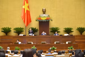 Kỳ họp thứ 3, Quốc hội khóa XV. Ảnh: Quang Khánh.