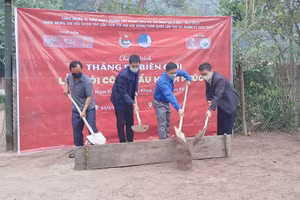 Khởi công Công trình cầu bản Nậm Pồ Con, xã Nà Khoa (huyện Nậm Pồ).