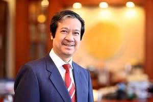 Bộ trưởng Bộ GD&ĐT Nguyễn Kim Sơn.