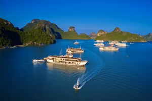 Di sản thiên nhiên thế giới Vịnh Hạ Long - Quần đảo Cát Bà do 2 tỉnh Quảng Ninh - Hải Phòng cùng quản lý. Ảnh: CTTĐT Hải Phòng.