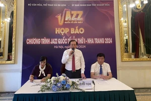 Liên hoan quốc tế nhạc Jazz lần thứ I do Bộ VH,TT&DL phối hợp với UBND tỉnh Khánh Hòa tổ chức.