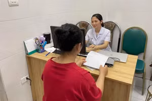 Bệnh nhân mắc chứng ăn vô độ tâm thần điều trị tại Bệnh viện Bạch Mai.