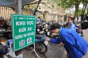 Tiện lợi, minh bạch từ dịch vụ trông giữ xe không dùng tiền mặt.