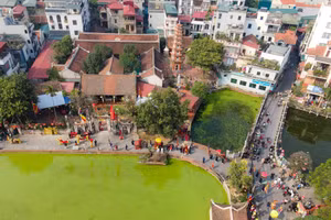 Một góc làng Triều Khúc, xã Tân Triều, huyện Thanh Trì, Hà Nội.