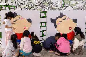 Nhân vật sói Wolfoo - nhân vật hoạt hình được hàng triệu trẻ em trên khắp thế giới yêu thích. Ảnh: Sconnect Việt Nam.