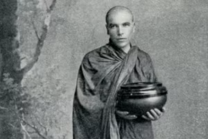 Nhà sư U Dhammaloka (1885 – 1914). Ảnh: Aeon.co