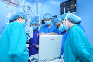 Ca ghép tim này là một trong 4 ca ghép tạng được thực hiện vào ngày 14/5 tại bệnh viện. Ảnh: BVCC