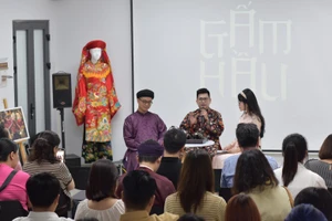 Talkshow 'Gấm hầu' được sinh viên Trường Khoa học Liên ngành và Nghệ thuật tổ chức nhằm lan tỏa văn hóa thực hành tín ngưỡng thờ Mẫu Tứ Phủ. 