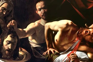 Tranh của Caravaggio cực kỳ bạo lực, máu me và u ám nhưng vẫn hút ánh nhìn. Ảnh: Thecollector.com